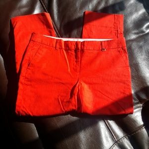Red size 4 dress Capri pants